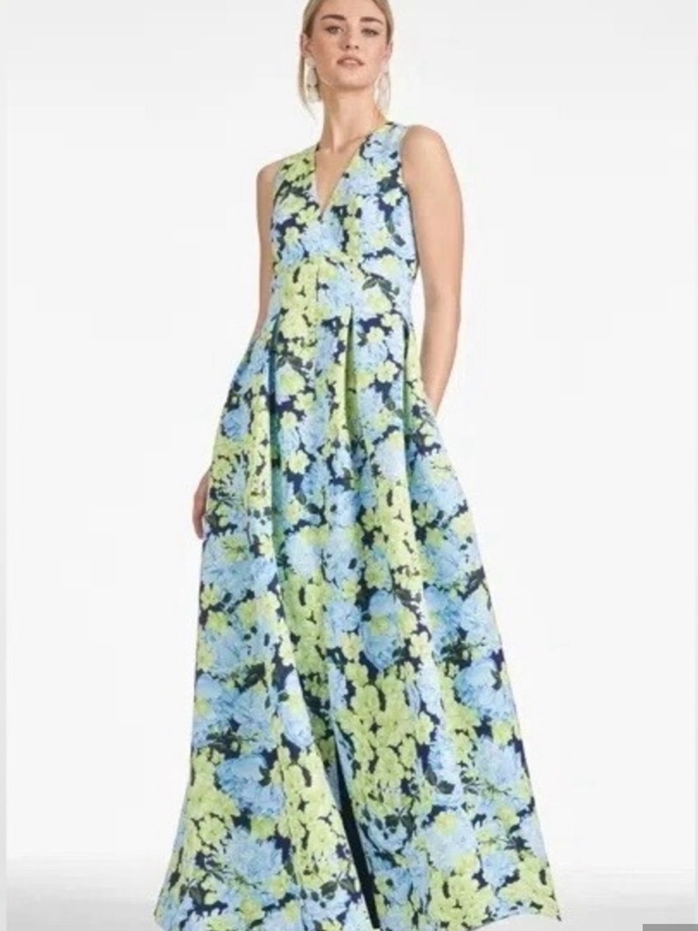 Sachin + Babi Brooke Floral Dress Gown